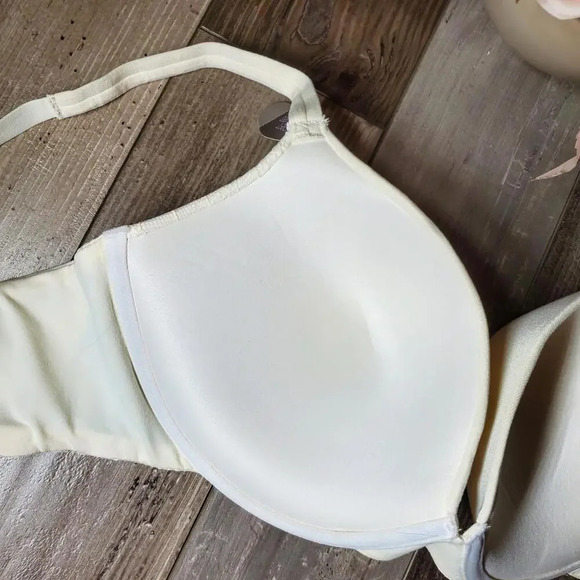 NWT Secret Treasures 36DD Cream Women's Bra with Lace - Picture 6 of 14
